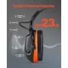 Safety Earmuffs, Electronic Ear Muffs with 5.1 Bluetooth Technology Ear Protector, Noise Reduction Headphone NRR23dB