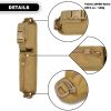 Tactical Molle Accessory Bag For Men And Women; Multi-Purpose Wear -resistant Backpack Shoulder Bag With Adjustable Strap For Outdoor Hunting Cam